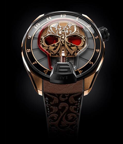 Luxury Replica HYT skull MAORI 513-CB-43-RF-MV watch Luxury Replica HYT skull MAORI 513-CB-43-RF-MV watch